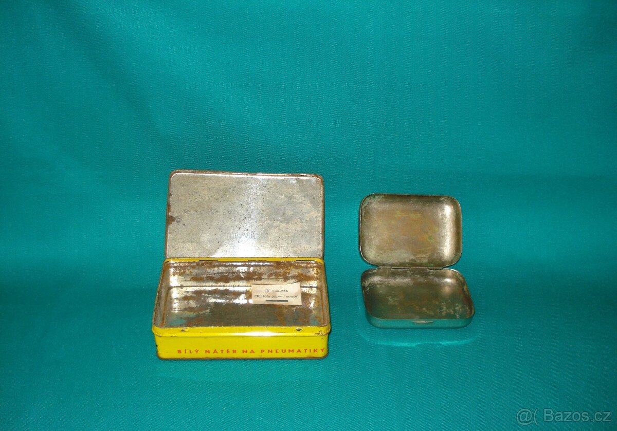 Plechové krabičky - 10