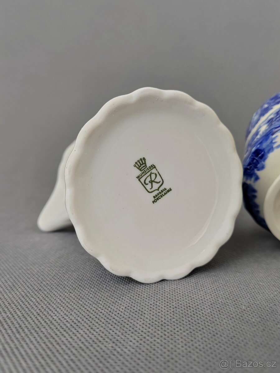 Krásný porcelánový a keramický mlecenky - 10
