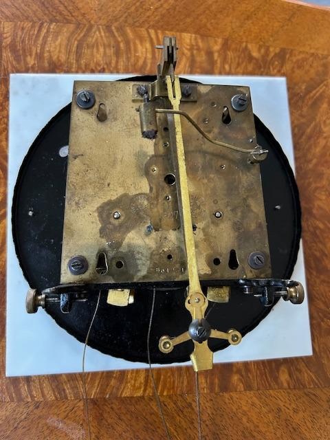 Závažové hodiny - artdeco Gustav Becker. - 10