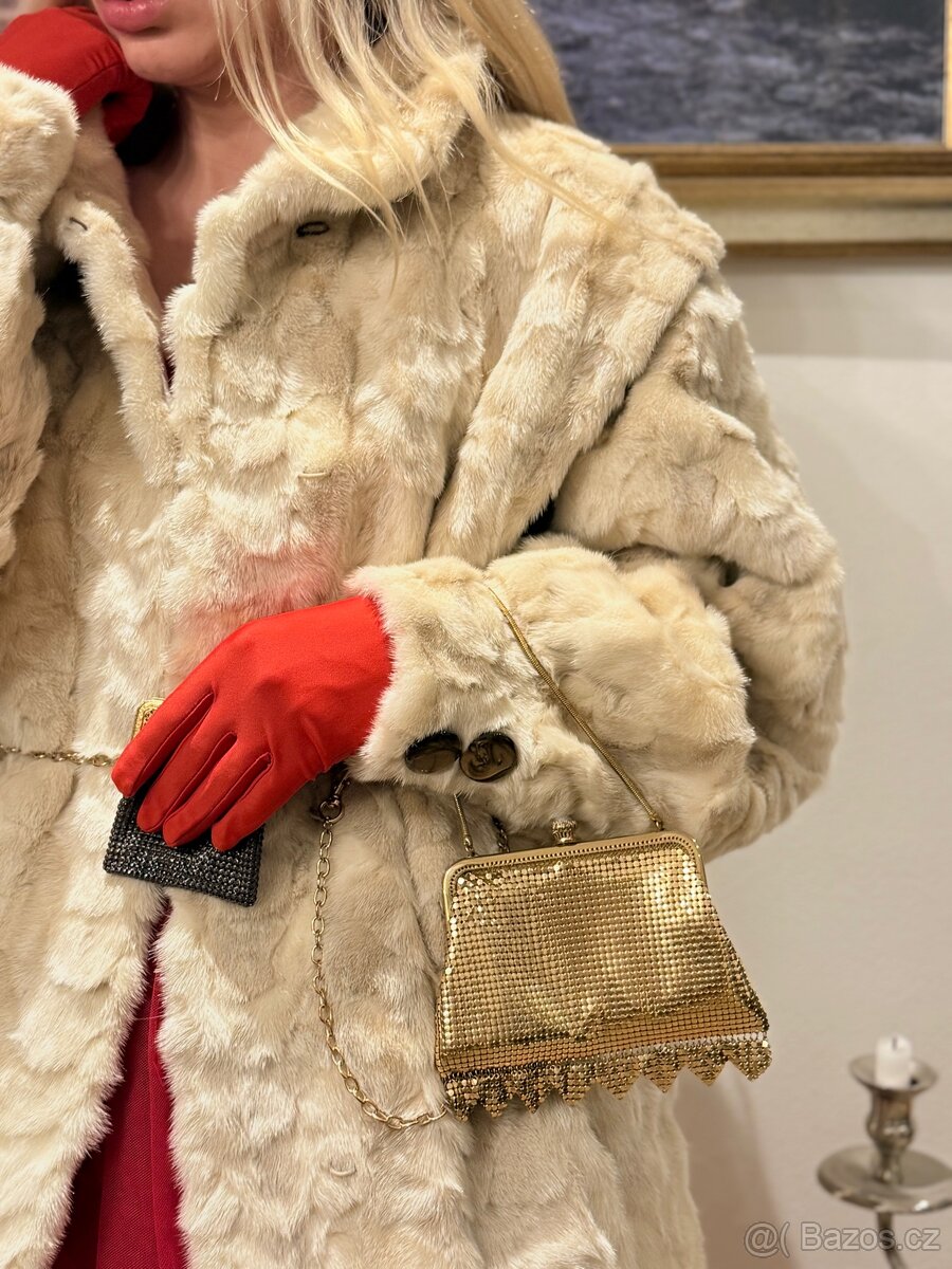 Bílý norkový kožich - 10