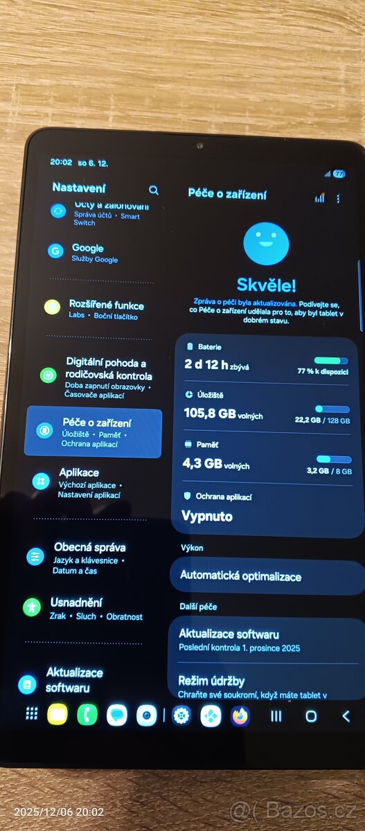 Samsung Galaxy Tab A9 (X115N), 8GB/128GB LTE + flip obal - 10