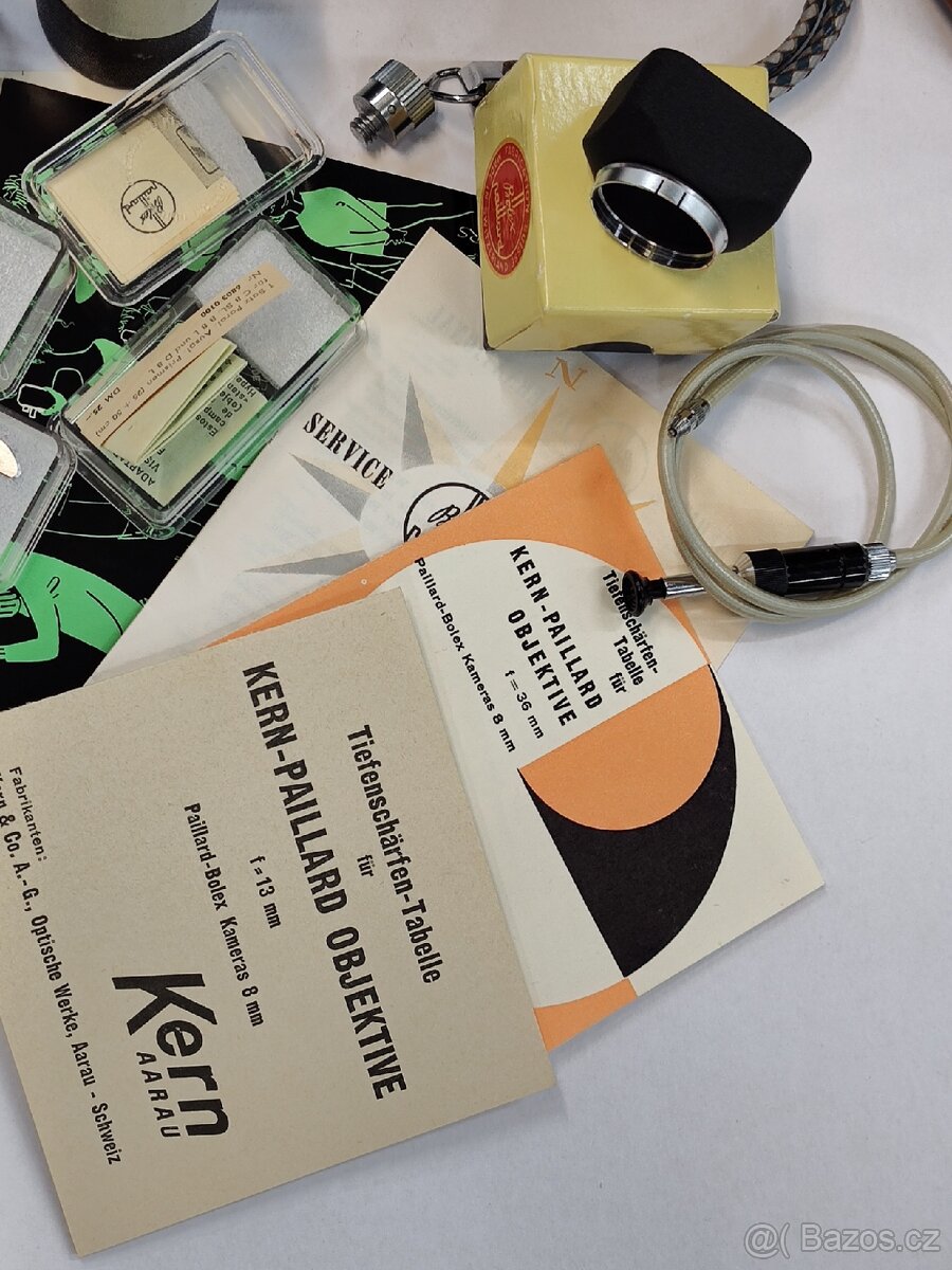 Kamera Bolex - Paillard D8L s příslušenstvím - 10