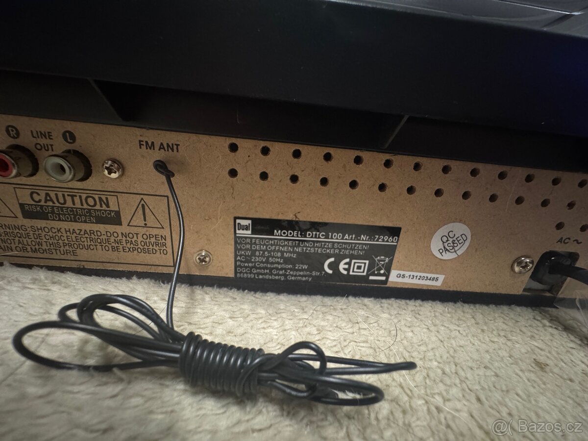 Moderní gramofon s Bluetooth - 10