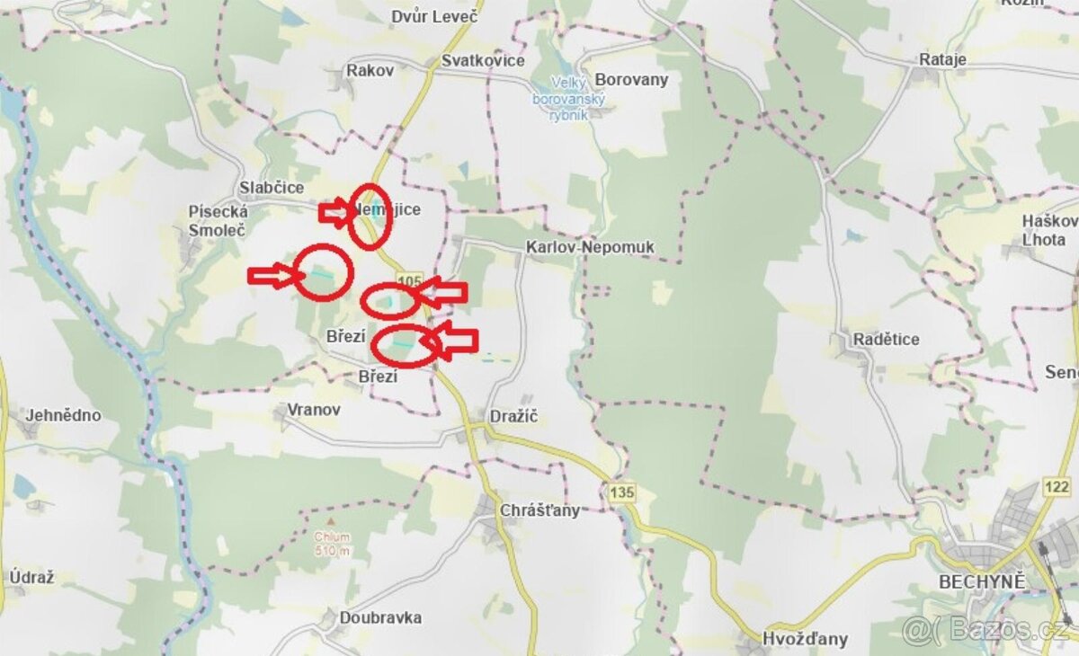 Prodám pozemky v katastrálním území Nemějice - 10