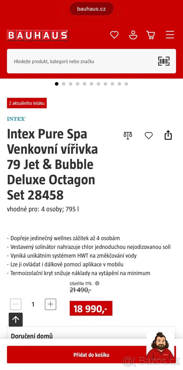 Vířivka Intex PureSpa - 10