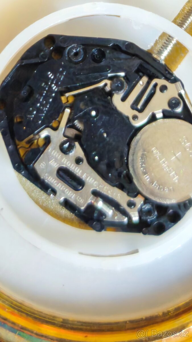 Stolní křišťálové hodinky. - 10