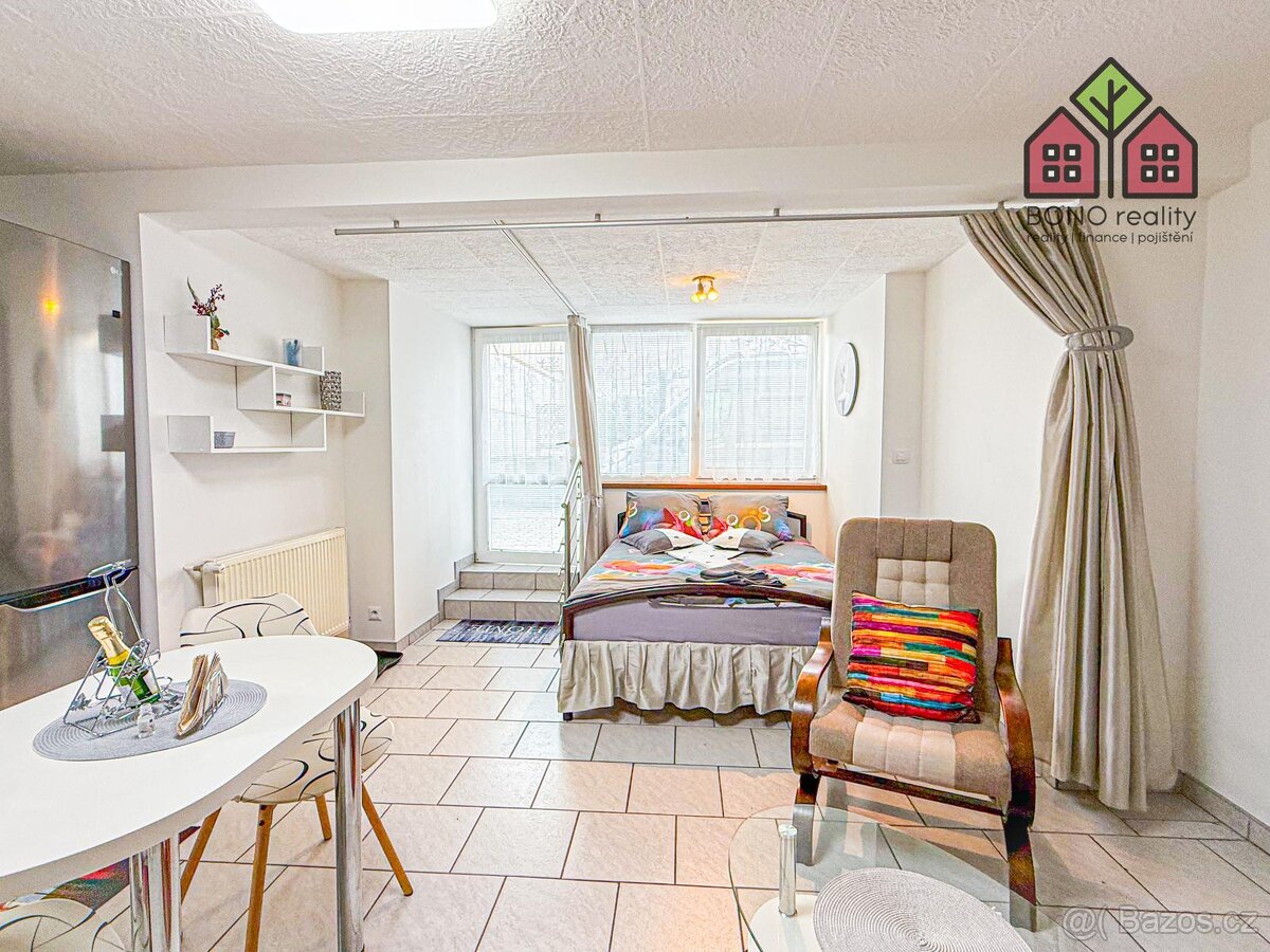 Byt, OV, 1+kk, 34 m2, po revitalizaci, plně zařízeno, terasa - 10