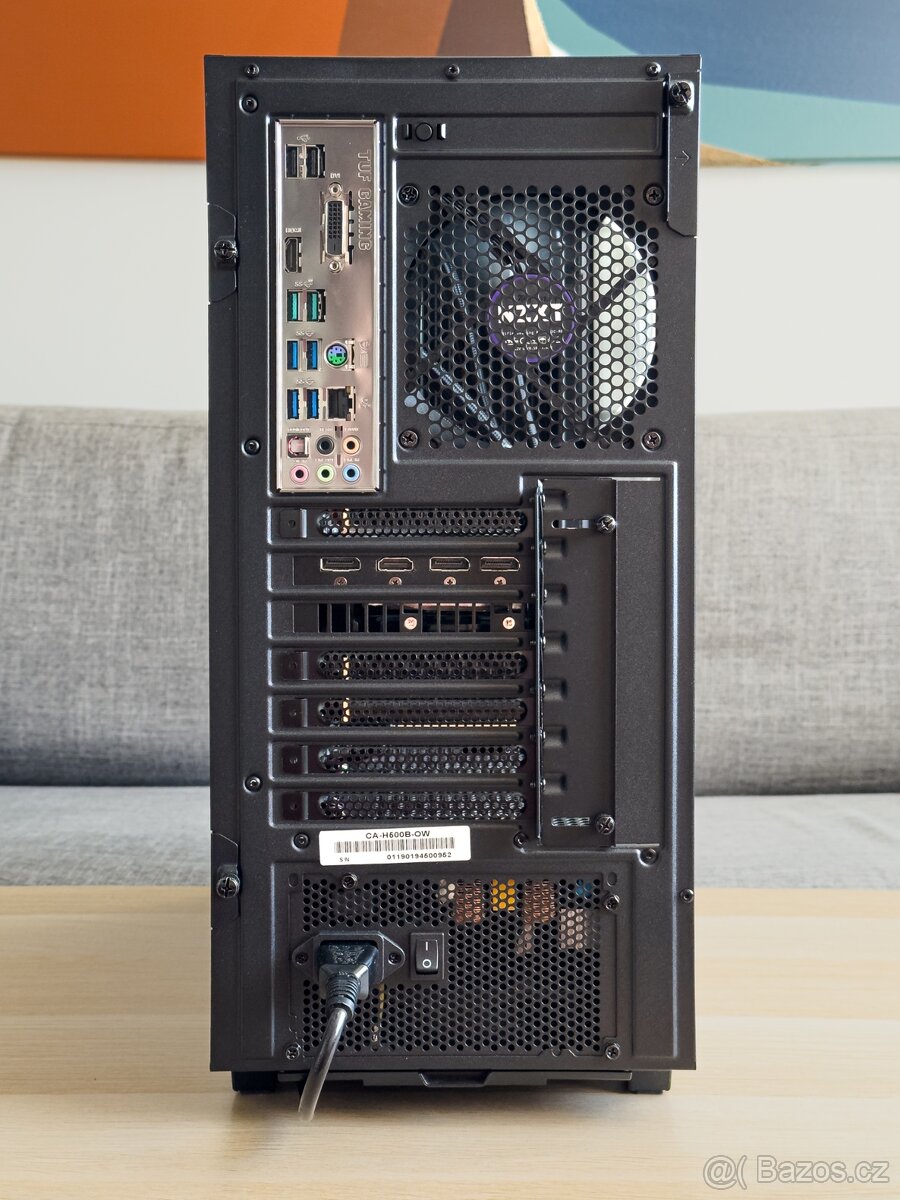 HERNÍ PC - Core i5-8600K / 16GB DDR4 / 500GB + 2TB / RX5700 - 10