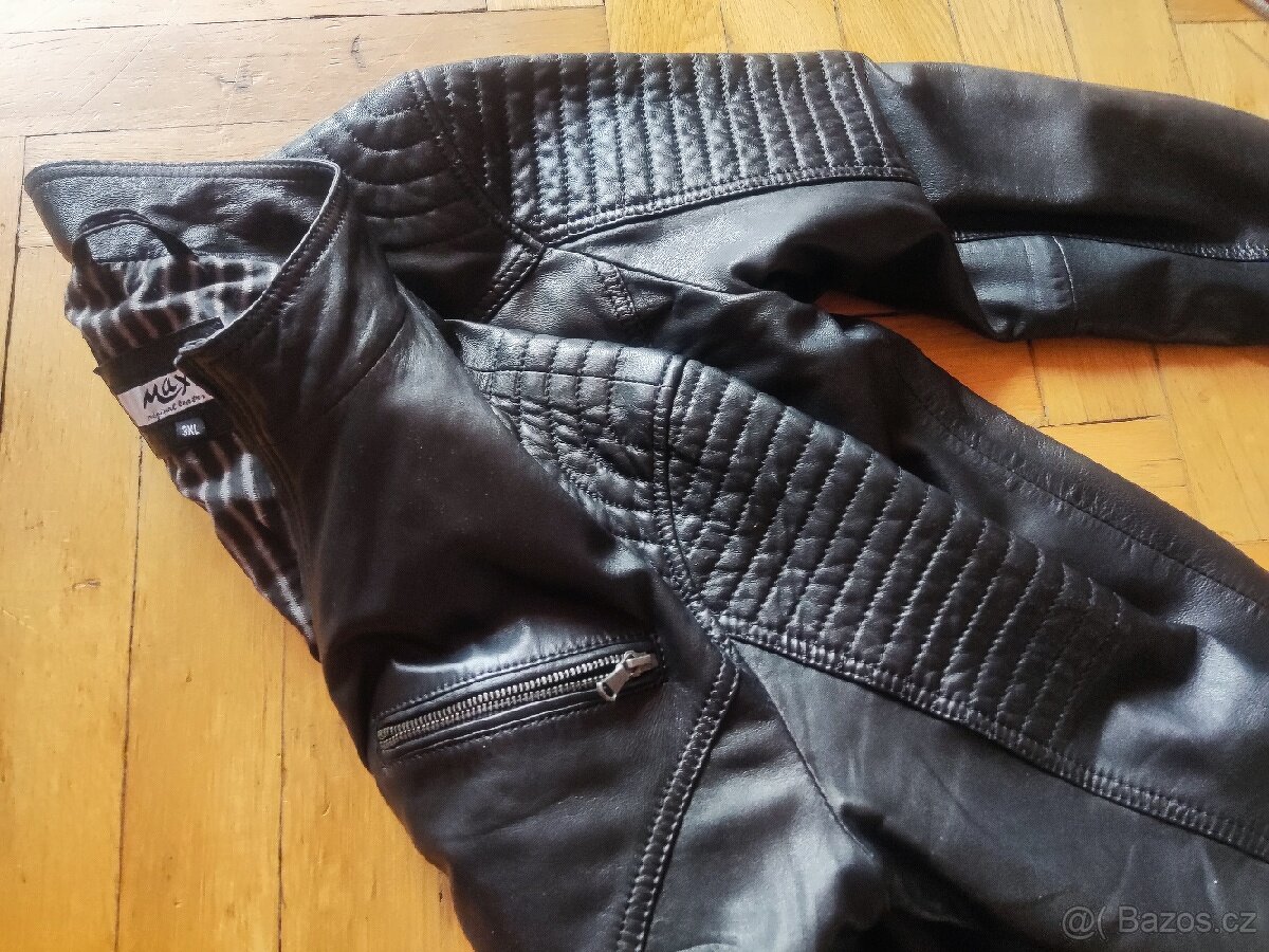 Kožená bunda pánská 3XL - Úplně nová - 10