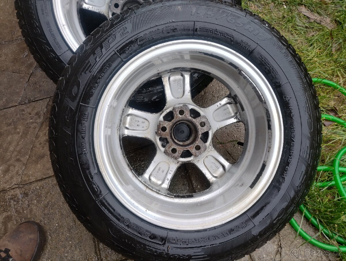 ALU kola + zimní pneu R15 - 10