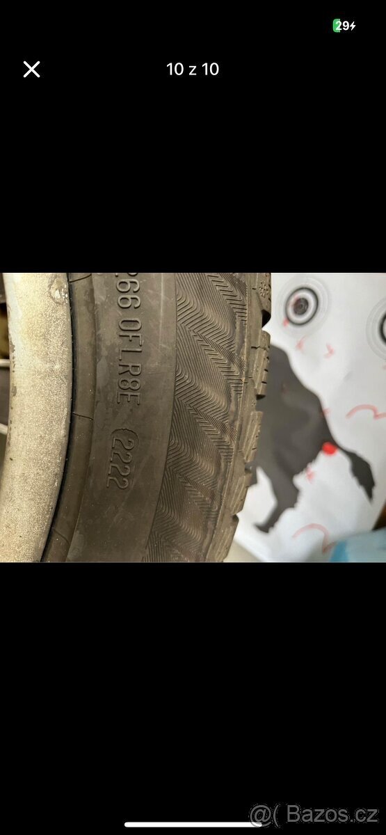 alu sada Opel, rozteč 5x115, pneu 225/50/17”XL - 10