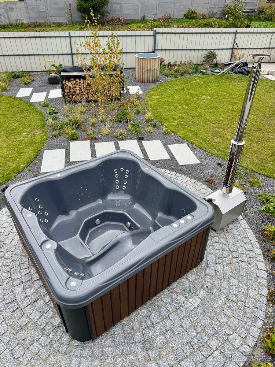 Čtvercová koupací káď (s místem k ležení) - 10