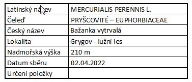 Prodám kvalitní herbář - 10