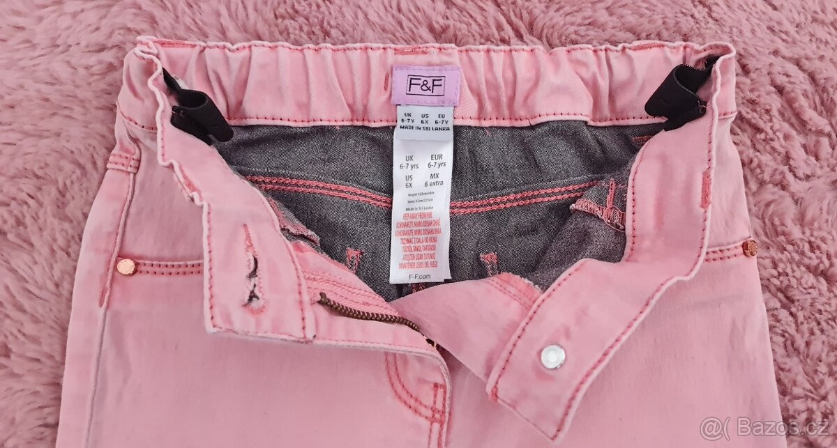 dívčí džíny PEPCO, F&F vel. 122 - 10
