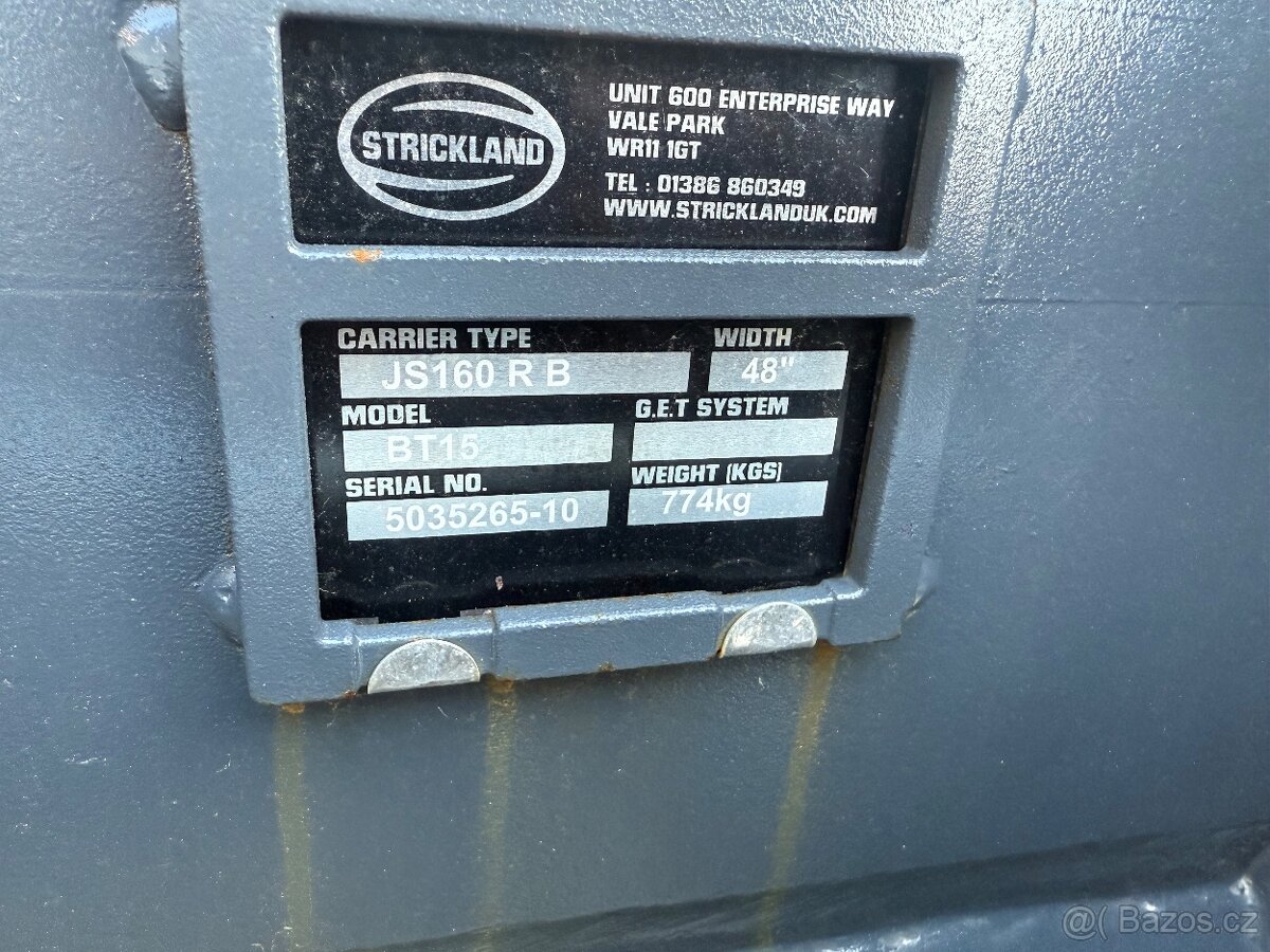 Podkopová lžíce 1200m, JCB 160 - 10