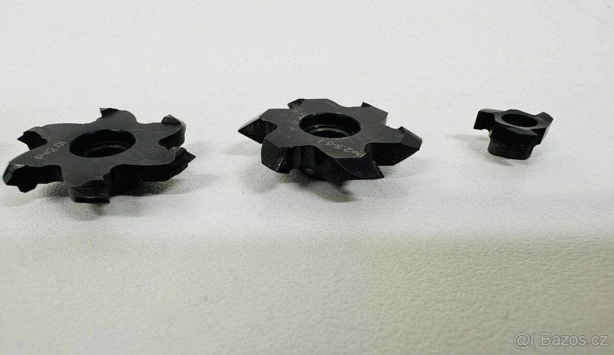 Frézy tvarové-plátkové pro drážky - T - 10