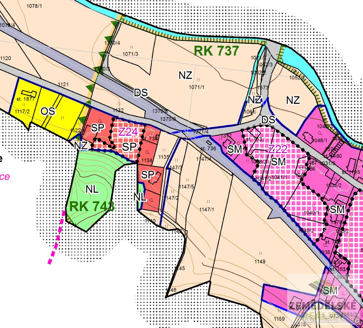 Stavební parcela Hostinné - 10