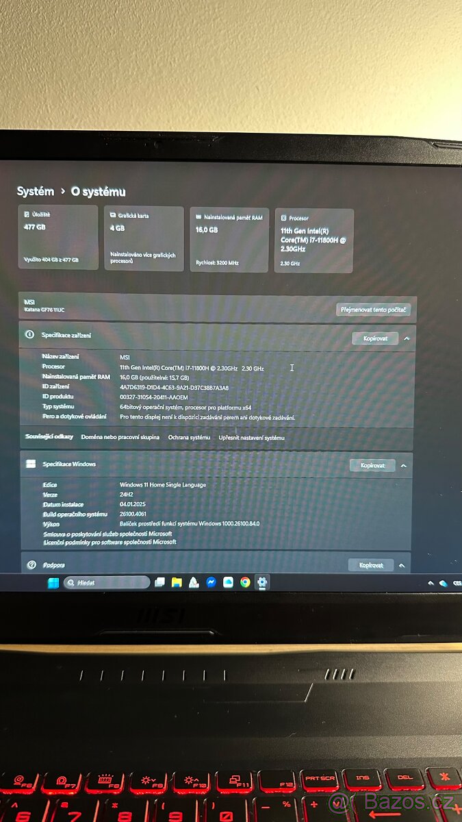 MSI Katana GF76 - 10