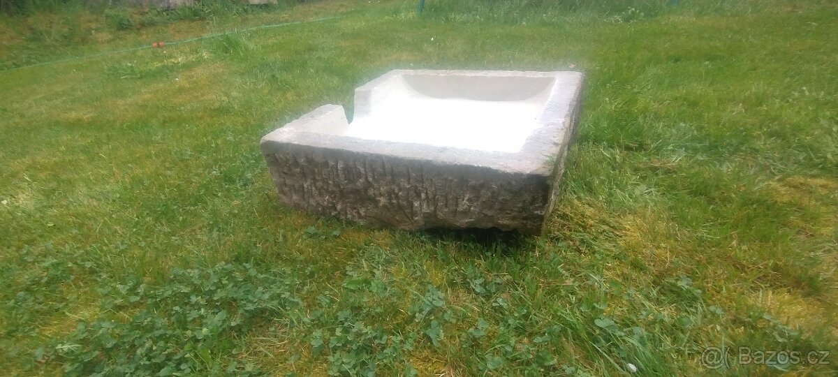 pískovec, odtokový žlab - 10