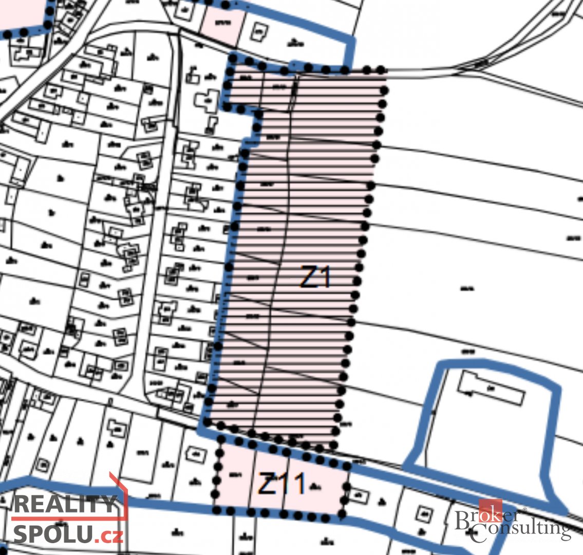 Prodej, pozemky/bydlení, 1065 m2, Pňovany, Plzeň-sever [ID 7 - 10