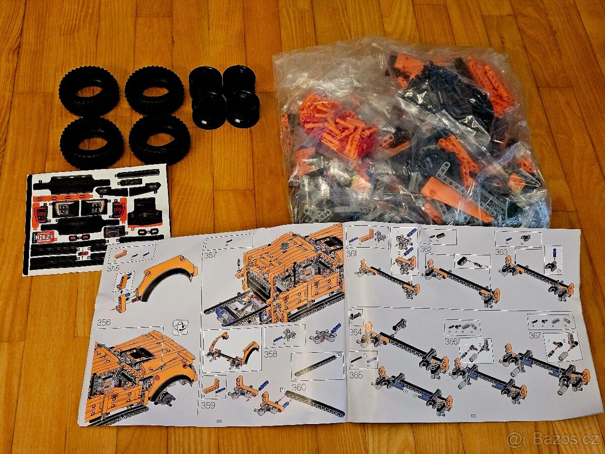 Stavebnice Ford F-150 Raptor – plně kompat. s LEGO 42126 - 10