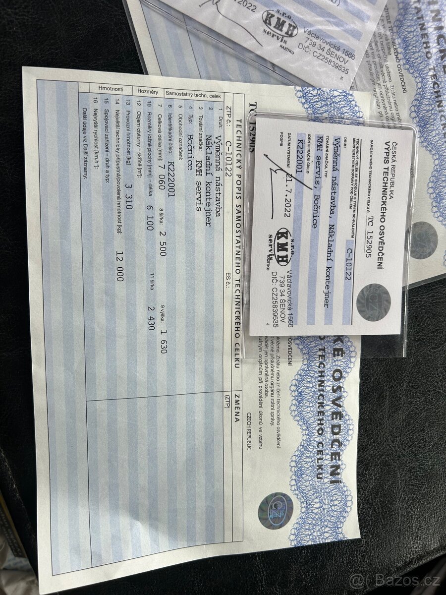 Hydraulická ruka na hákovém kontejneru - 10