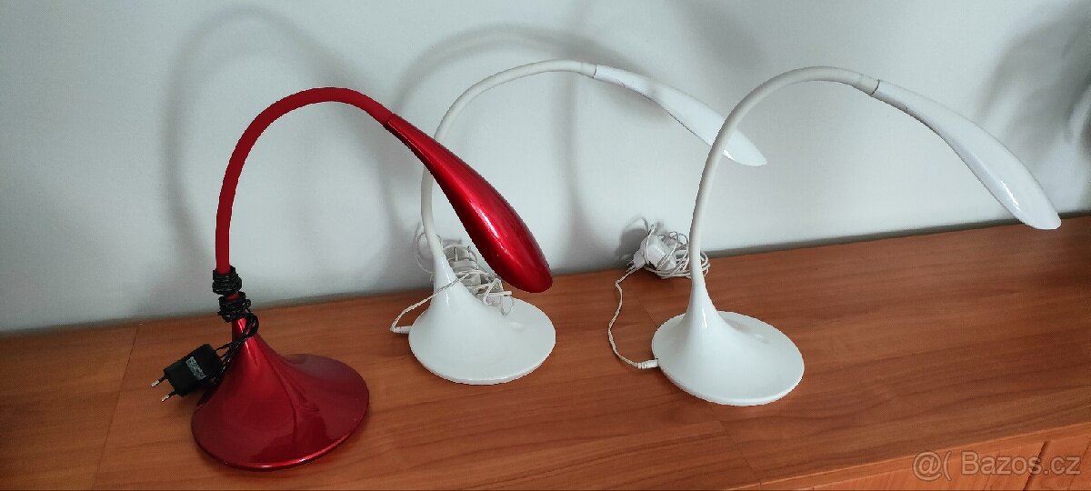 Stolní lampa dotyková labutí krk - 10