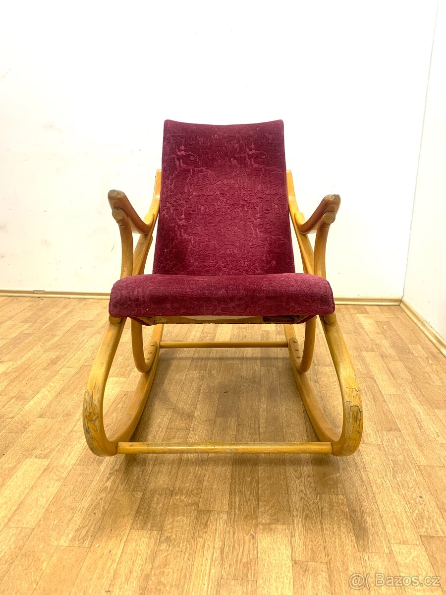 Retro houpací křeslo TON 60. léta - 10