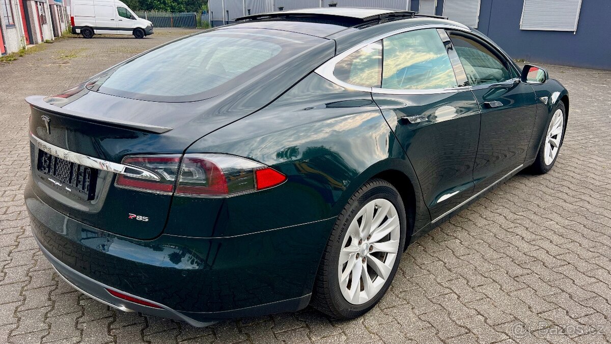 Tesla S Performance P85 Signature 89%SOH Pano Kủze Alcantara - 10