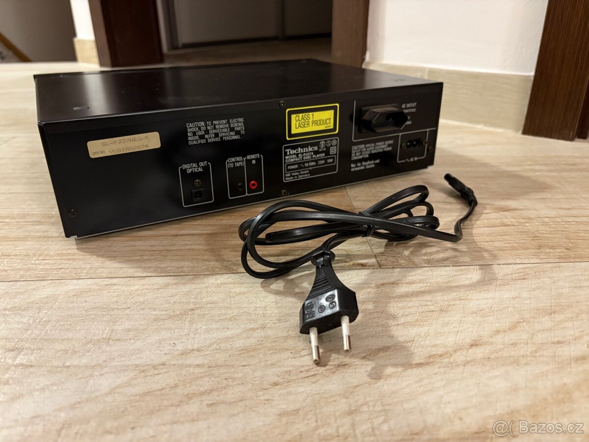 CD přehrávač Technics SL-PJ37A s OPTICAL OUT - 10