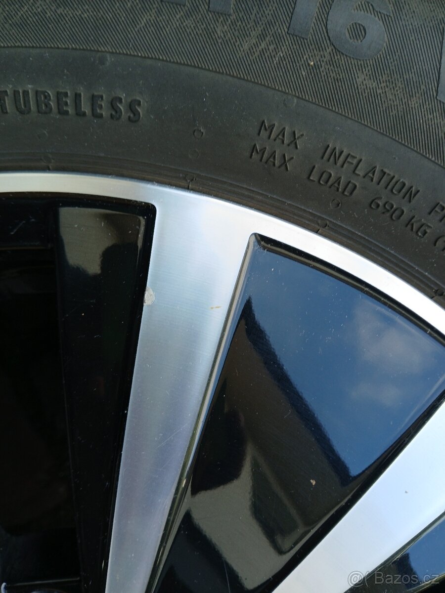 ALU kola,sada, originál Volkswagen,215/60 R16,5x112,TOP - 10