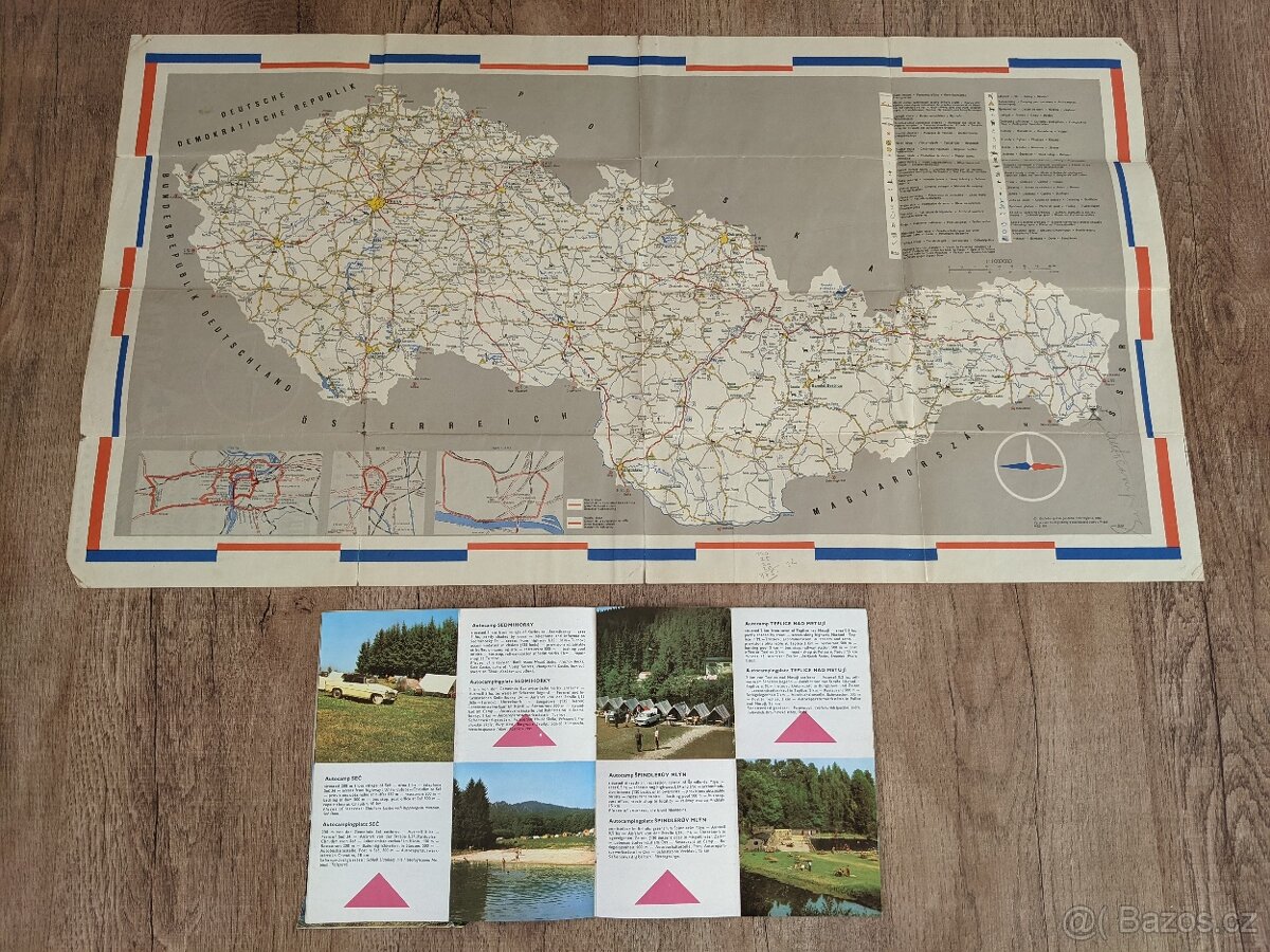 Staré letáky, mapy a doplňky do veteránů - 10