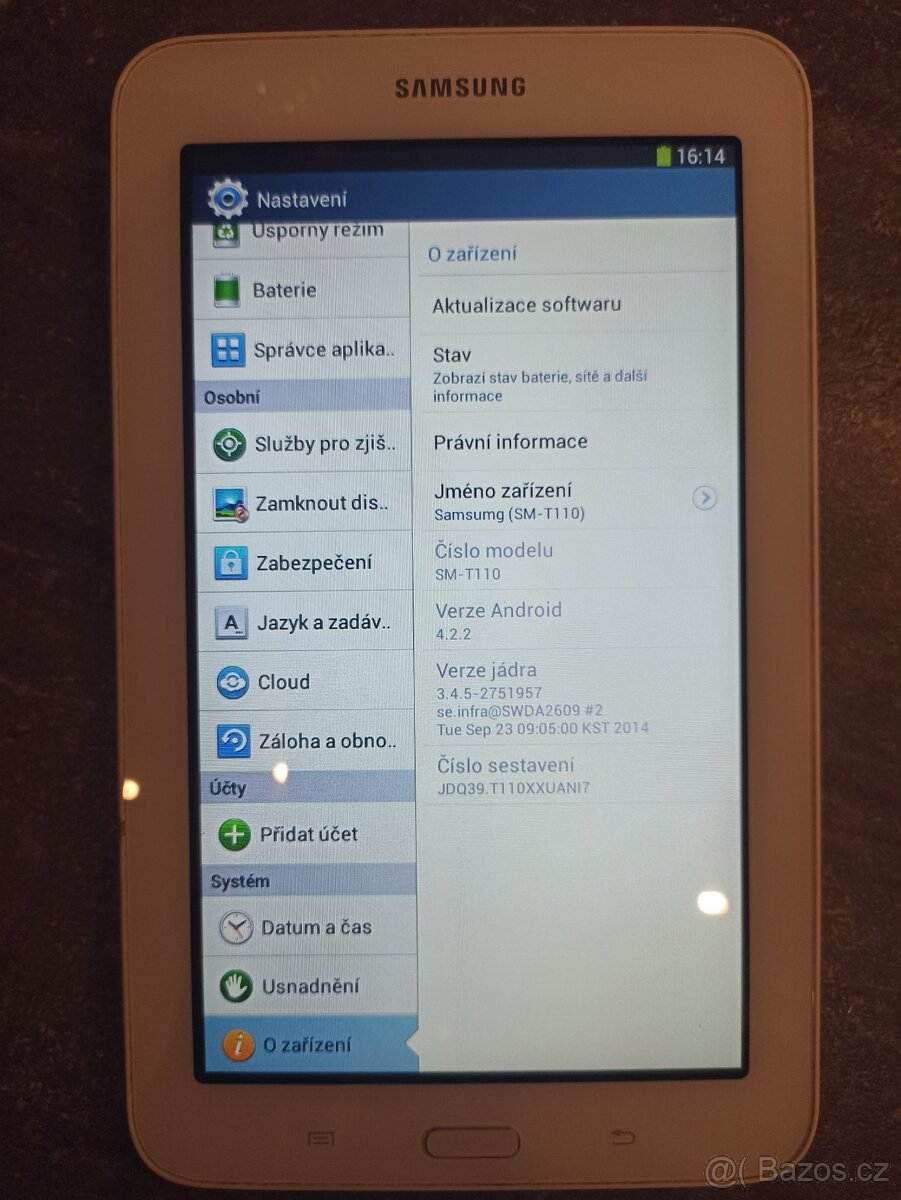 Samsung Galaxy tab3 lite ( SM-T110) - 10
