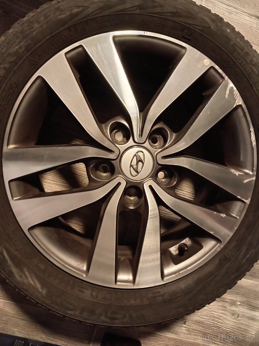 Originál ALU kola Hyundai i30 R16 - 10
