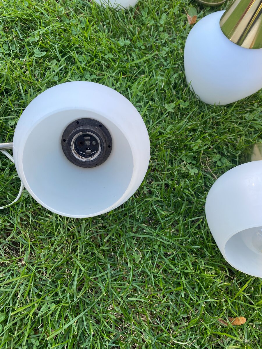 starý lustr kamenický šenov retro lustr nástěnná lampička - 10