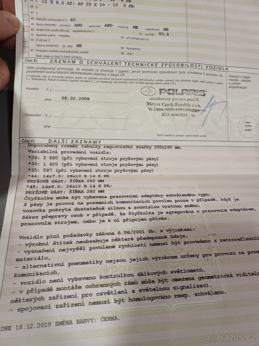 POLARIS SPORTSMAN X2 800 - 10