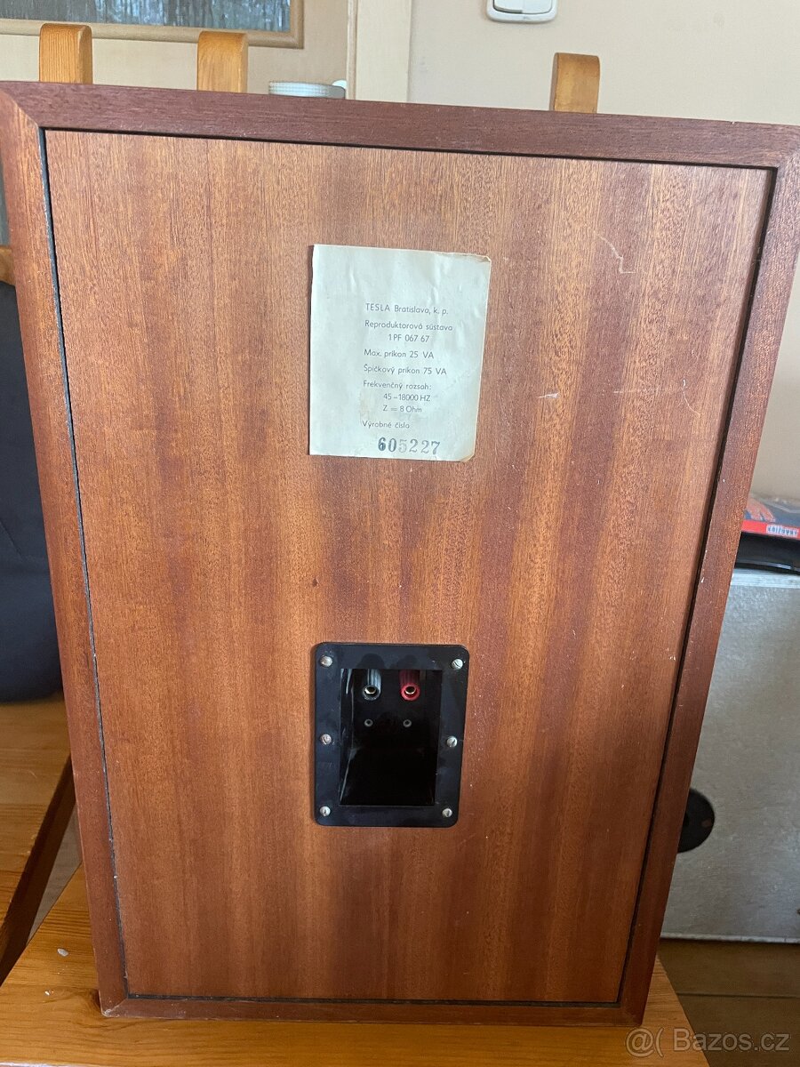 Gramofon NZC431 + třípásmové reprobedny Tesla 1PF06767. - 10