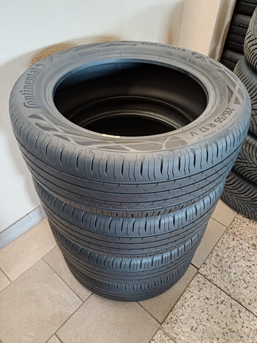 LETNÍ pneu Continental 215/55/r17 4ks - 10
