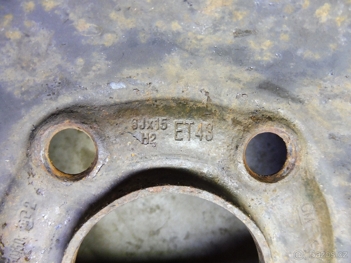 Prodám 2 orig.15" kola + zim.pneu.OPEL MERIVA 185/60/15 - 10