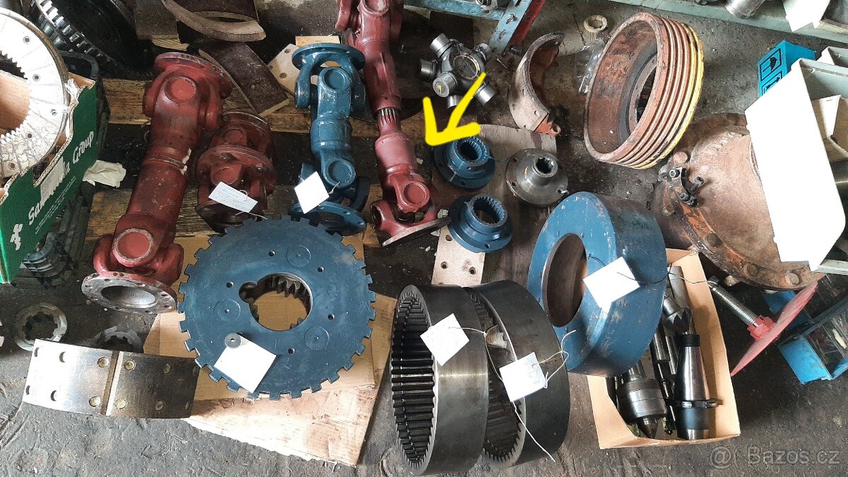 Kardany a dily UNK320 ,LKT 120 UNC201 - 10