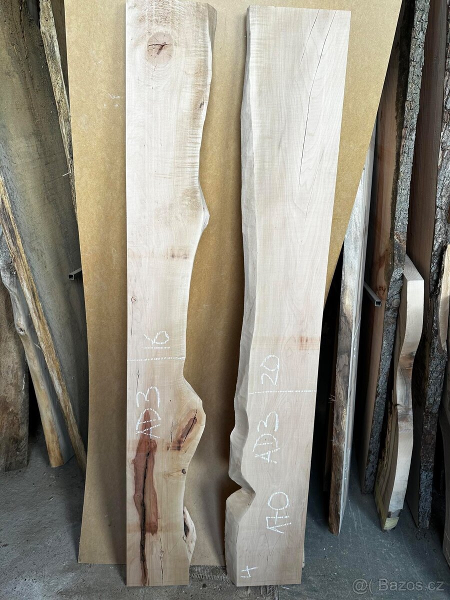 Sety atypických fošen na epoxidové stoly - 10