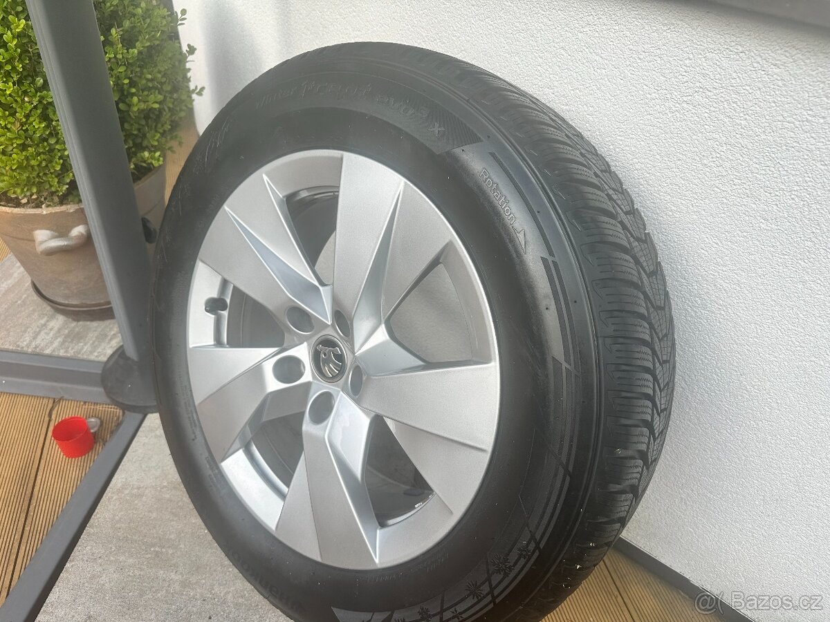 Alu kola + zimní pneumatiky HANKOOK - 10