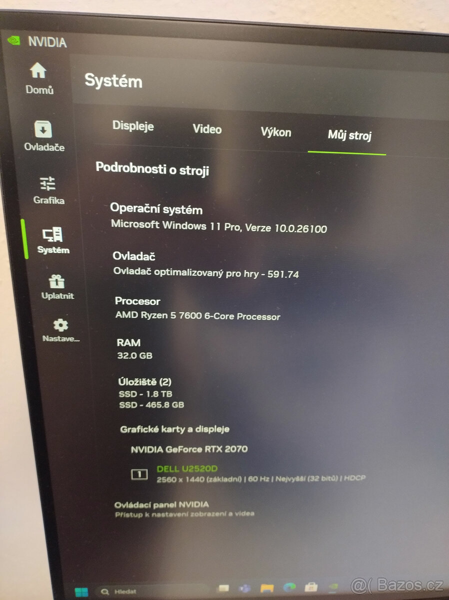 Herní PC sestava AMD Ryzen 5 7600 sc.AM5 - 10