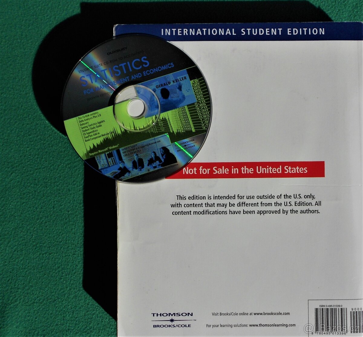 STATISTICS for Management and Economics s CD - 10