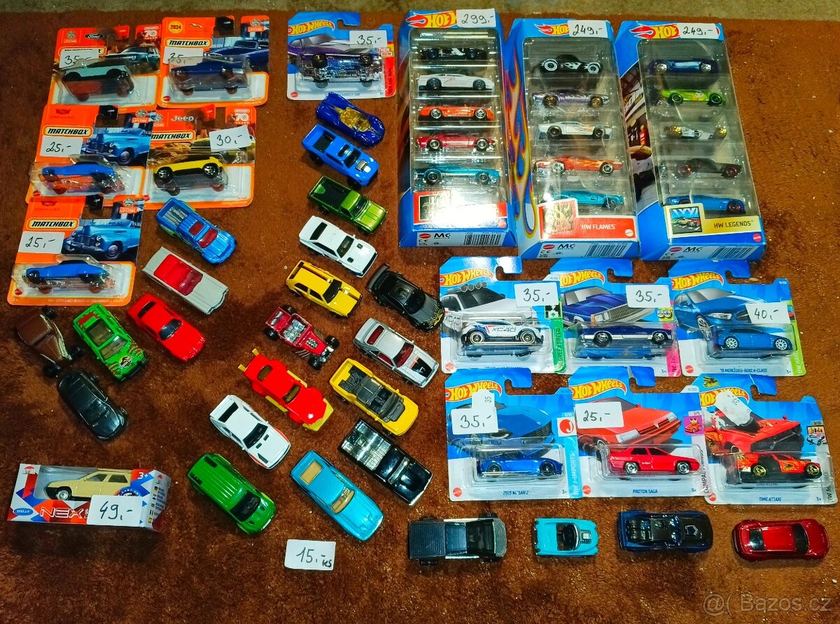Autíčka, modely, abrex deagostiny hotwheels matchbox welly - 10
