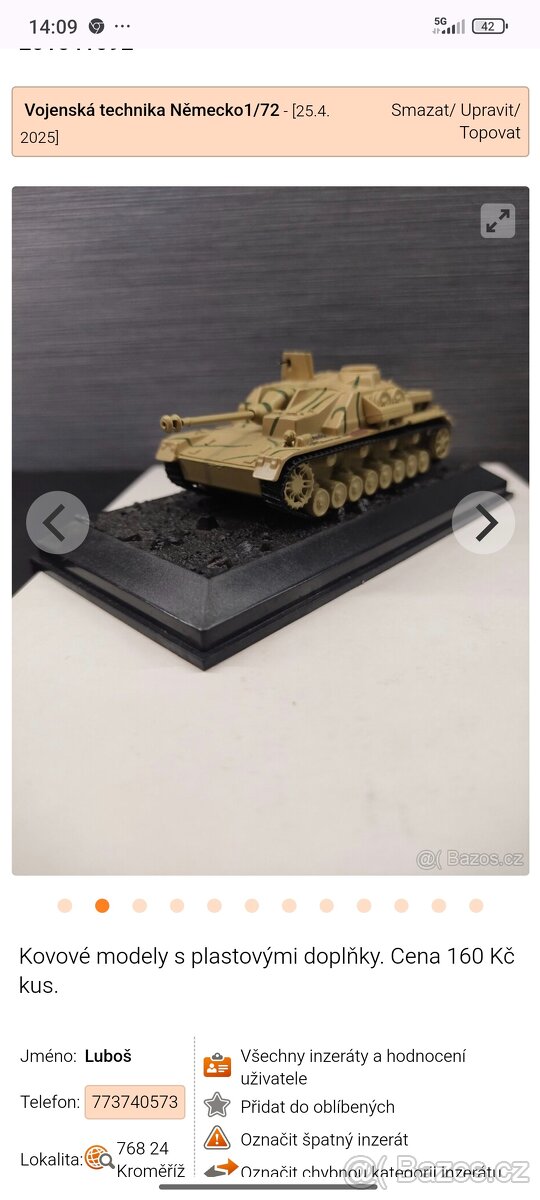 Vojenské modely 1/72 - 10