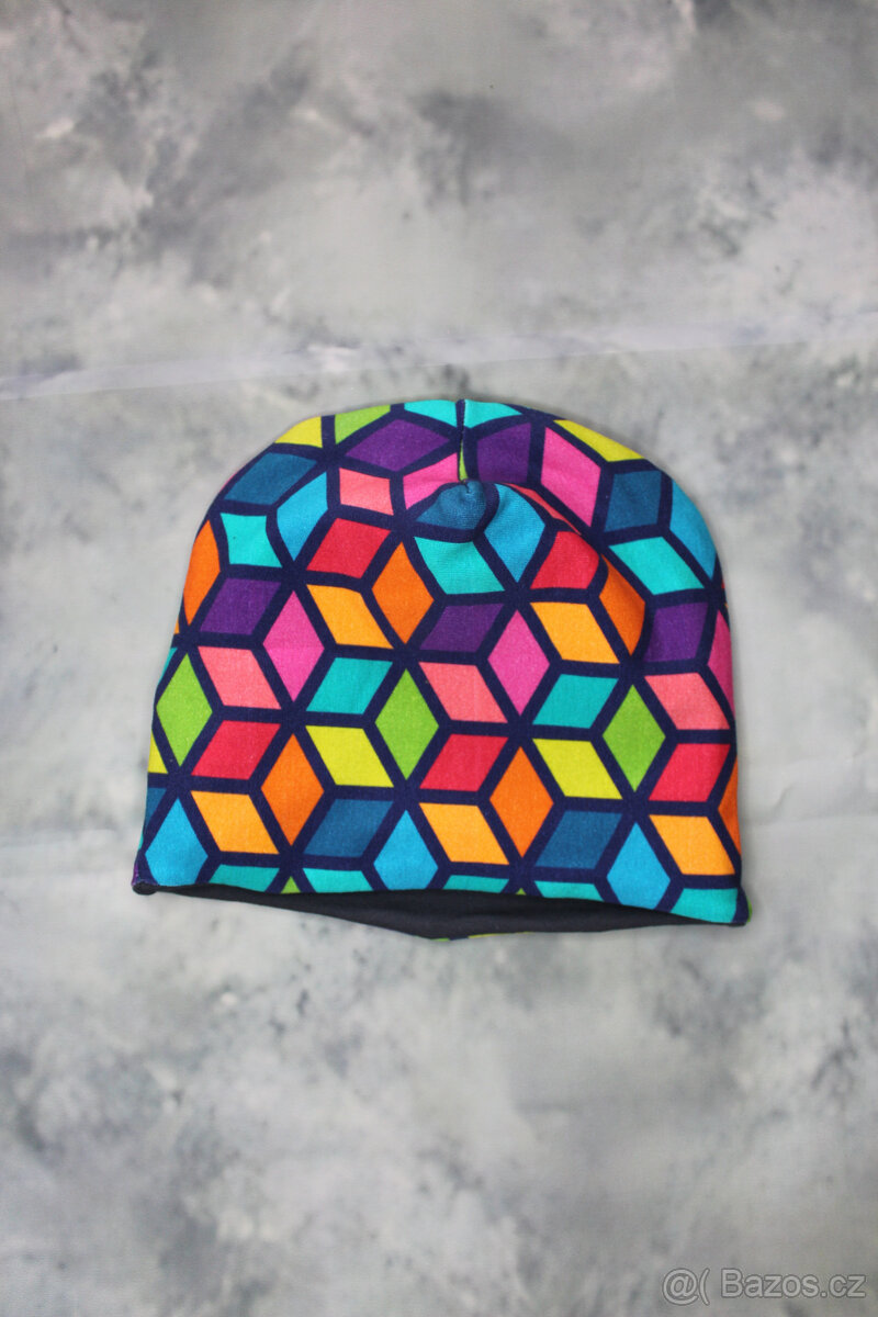 Dětská podzimní čepička - více motivů - 10