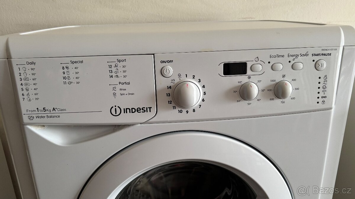 PRODÀM TŘI PRAČKY-ELEKTROLUX- GORENJE 7KG-INDESIT-5KG-PRADL - 10