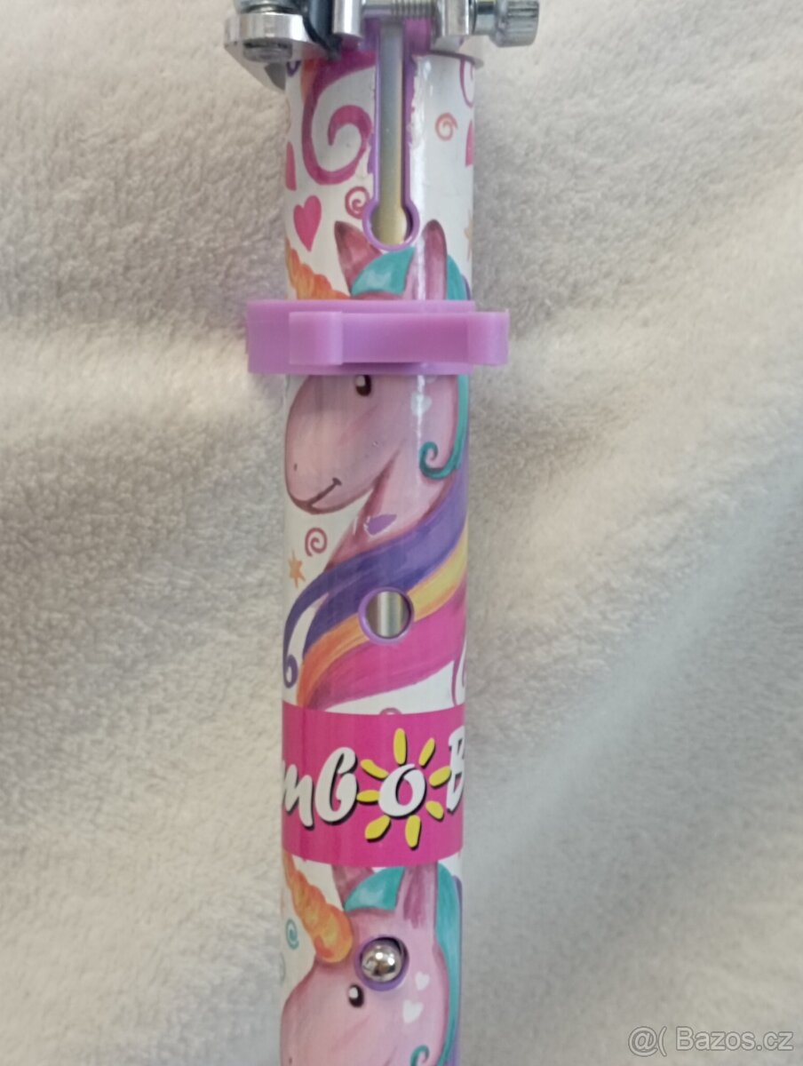 Skládací dětská koloběžka s jednorožcem, Bimbobike - 10