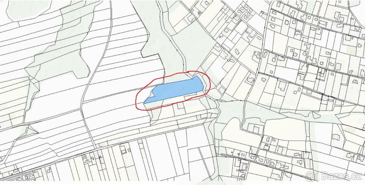 Prodám lesní pozemek v k.ú. Záblatí u Bohumína, p.č. 1454/28 - 10